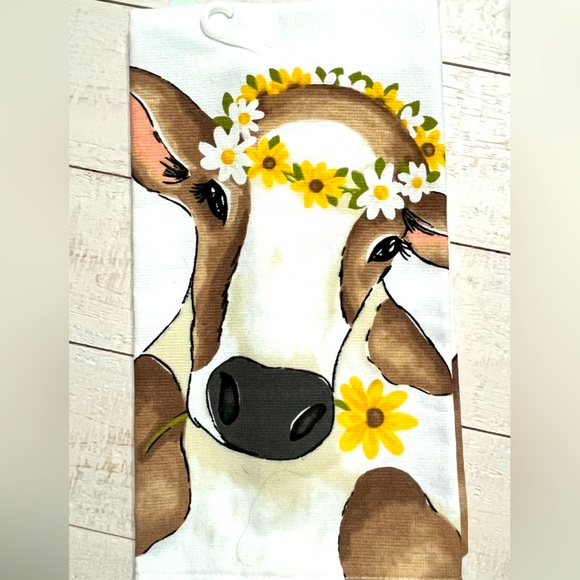 Kitchen Beautiful Farm Animal Kitchen Towels Horse And Cow Towels
